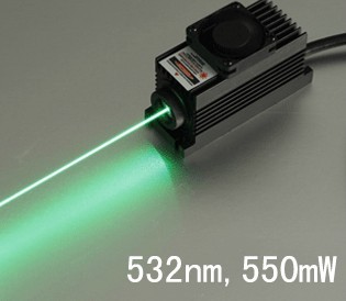 532NM 500MW High Power Green Laser Module Dot (LSR532NL)